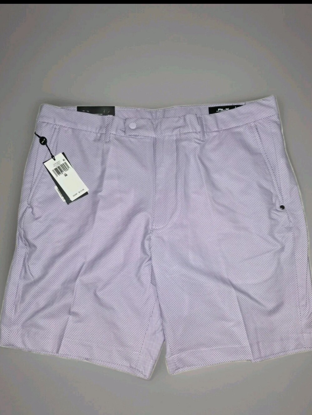 Ralph Lauren RLX Golf Woven Strait Tailored Fit Shorts ~ Lilac | Men's: 36 *NWT